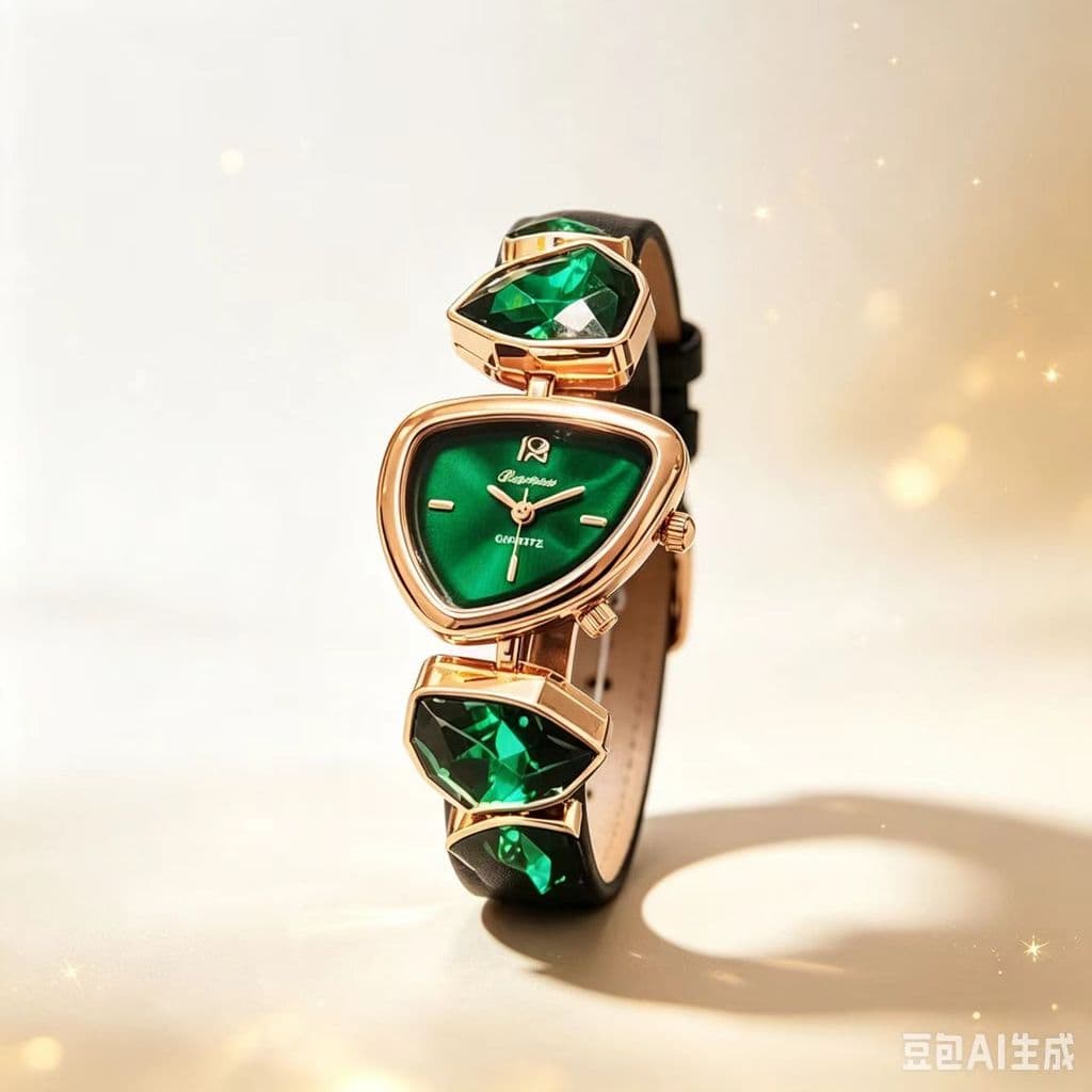 Relógio feminino relógio feminino novo estilo colorido grande diamante pulseira feminina relógio Irregular Design exclus
