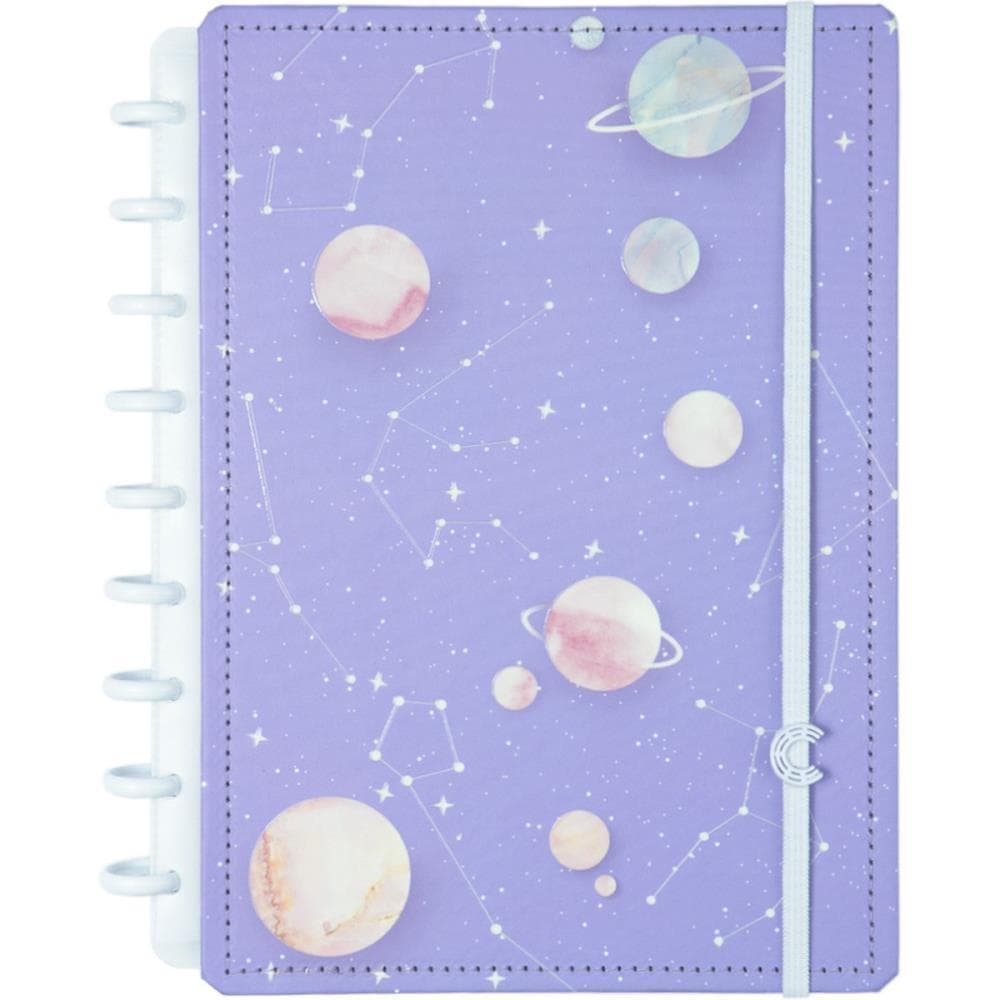 Caderno Inteligente Medio Purple Galaxy BY Gocase