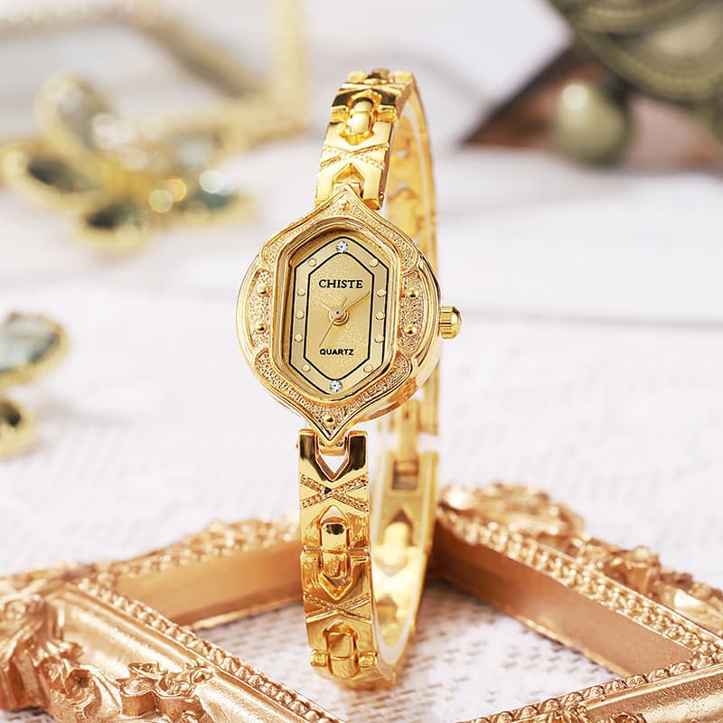 Relógio feminino relógio feminino pulseira Medieval transfronteiriça relógio feminino nicho estudantes do ensino médio r