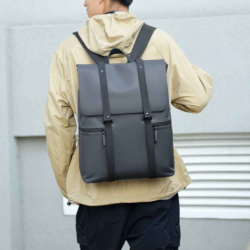 Mochila extensível de negócios moda mochila masculina estilo imprimível Commuter computador saco mochila masculina