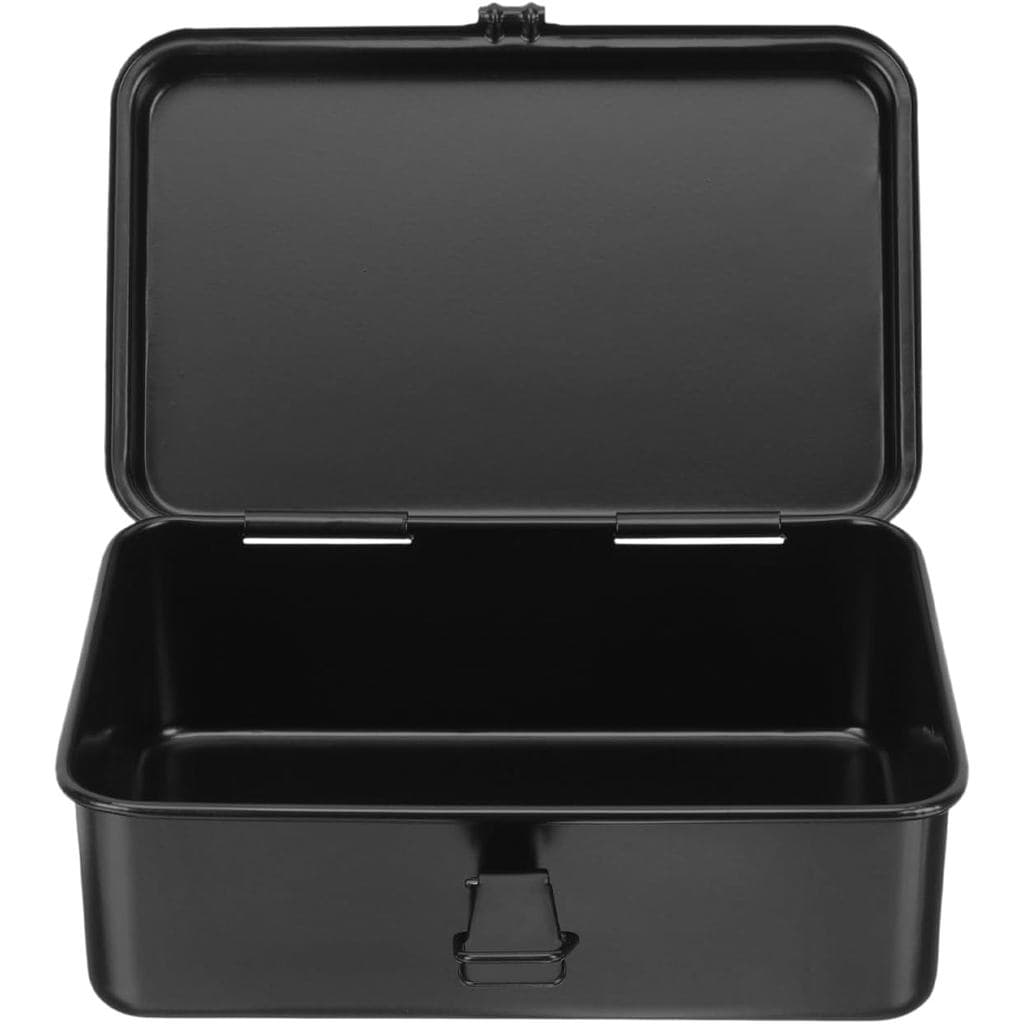Caixa de Ferramentas Pequena de Metal Tofficu 7.87X4.92X3.07In, Caixa de Armazenamento de Ferramentas Portátil em Aço Re