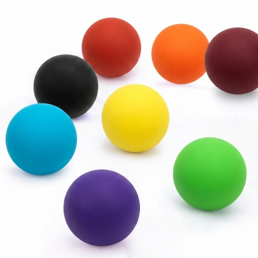 Kit 2 bolinhas Lisas Fisioterapia Anti Stress Pet Gatos e Cachorros