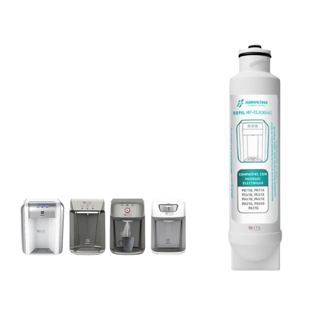 Refil P/ Filtro de Água Compatível com Elextrolux Pe11x Pe11b Pa21g 26g 31g