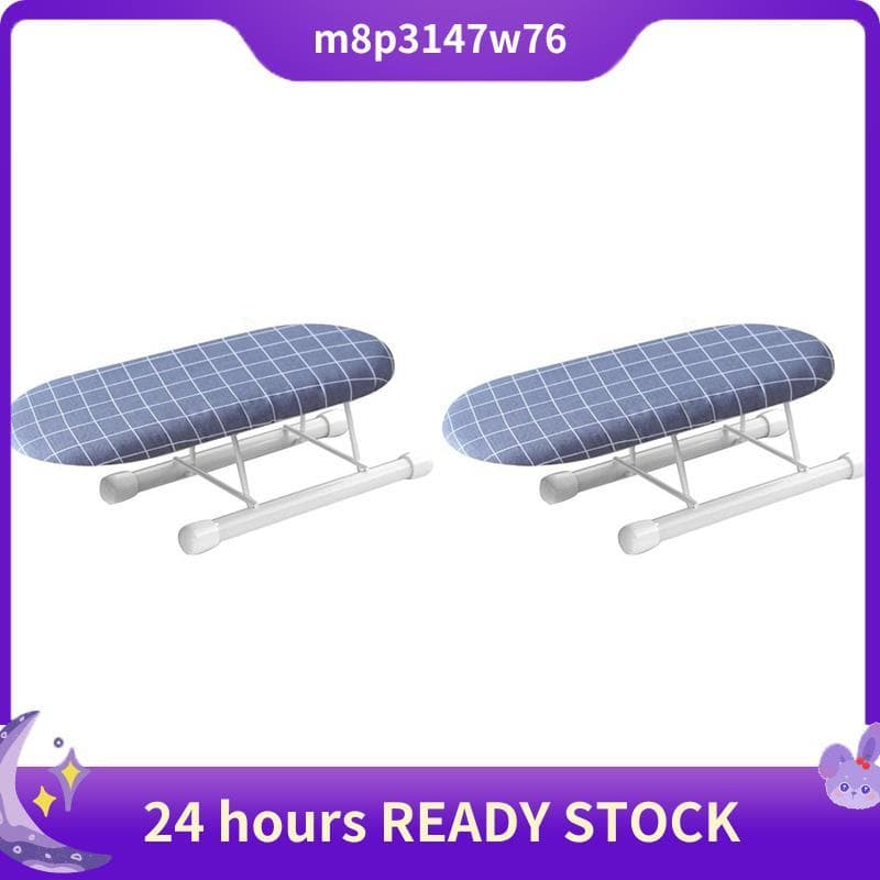 2X Tábua De Passar Roupa Dobrável Punhos De Viagem Em Casa Destacável Manga Portátil Decote Mini Lavável Protetor Antide