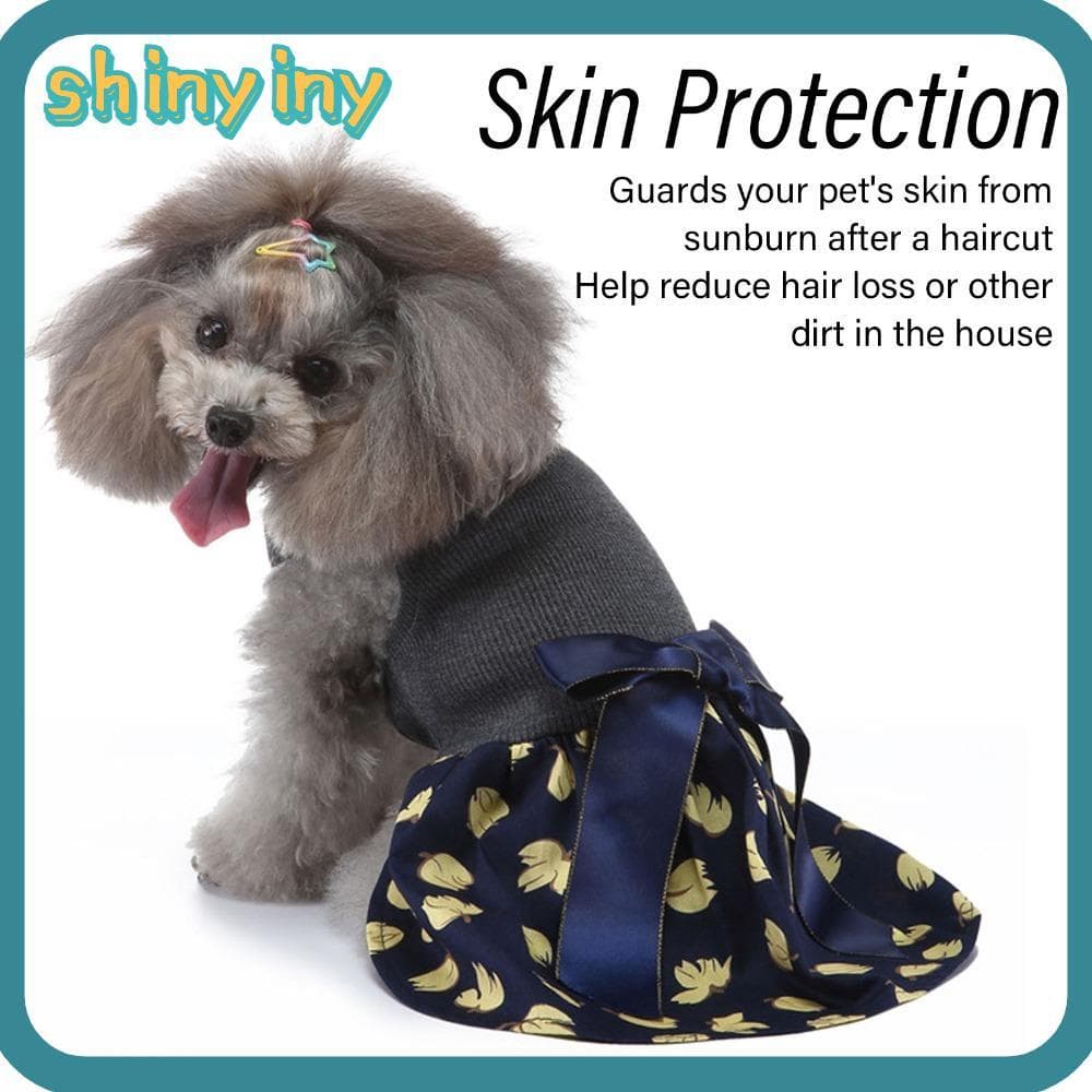 Vestido Brilhante Para Cachorro , Saia Animais De Estimação De Chiffon Macio Com Vários Tamanhos , Cor Pastel , Formato