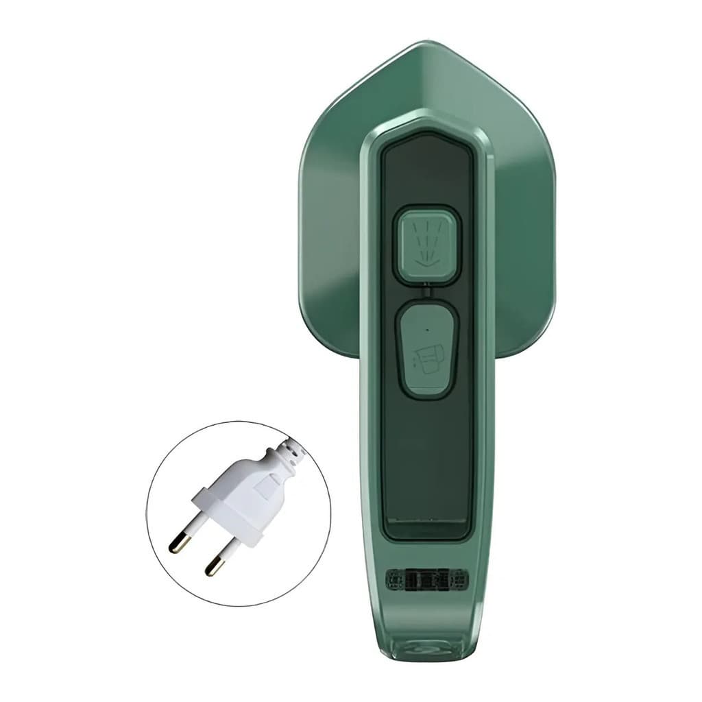 Mini Ferro Passar Roupa Your Mini Vaporizador Portátil Verde-escuro