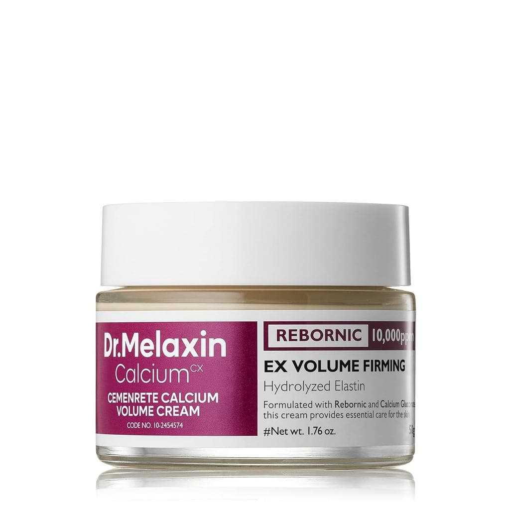 Dr.Melaxin Cemenrete Creme Firmador Intenso com Cálcio 50ml (1.69 fl oz) – Rebornic 10.000ppm, Niacinamida e Elastina Hi
