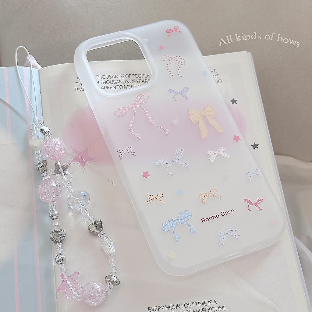 Namoradas casal doce menina arco adequado para iphone caso de telefone iphone cordão Silicone macio