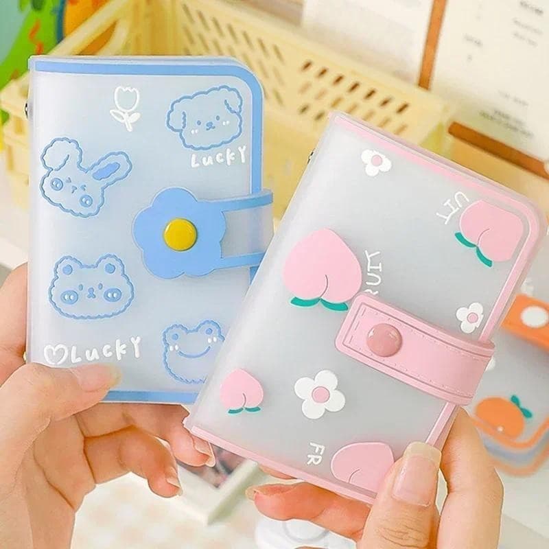 Álbum Para Cartões Kpop Photocard Holder Mini Photo Album Card Collect Book Idol Protetor De Fotos