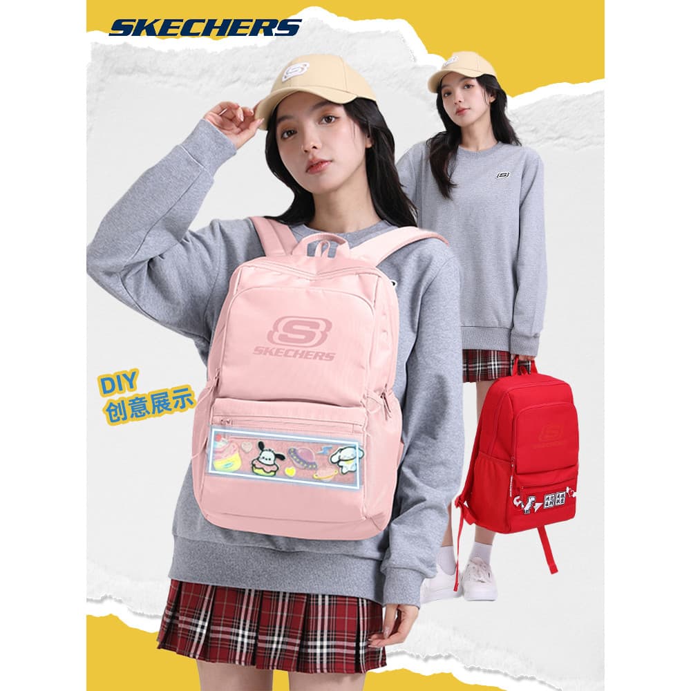 Esboço mochila feminina estudante universitário diy grande capacidade de viagem Commuter computador mochila masculino ao