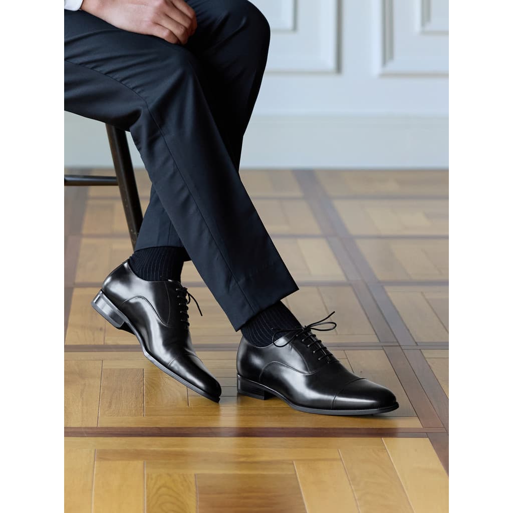 ThomWills sapatos de couro masculino camada superior sapatos masculinos negócios Formal Wear artesanal brilhante Oxford