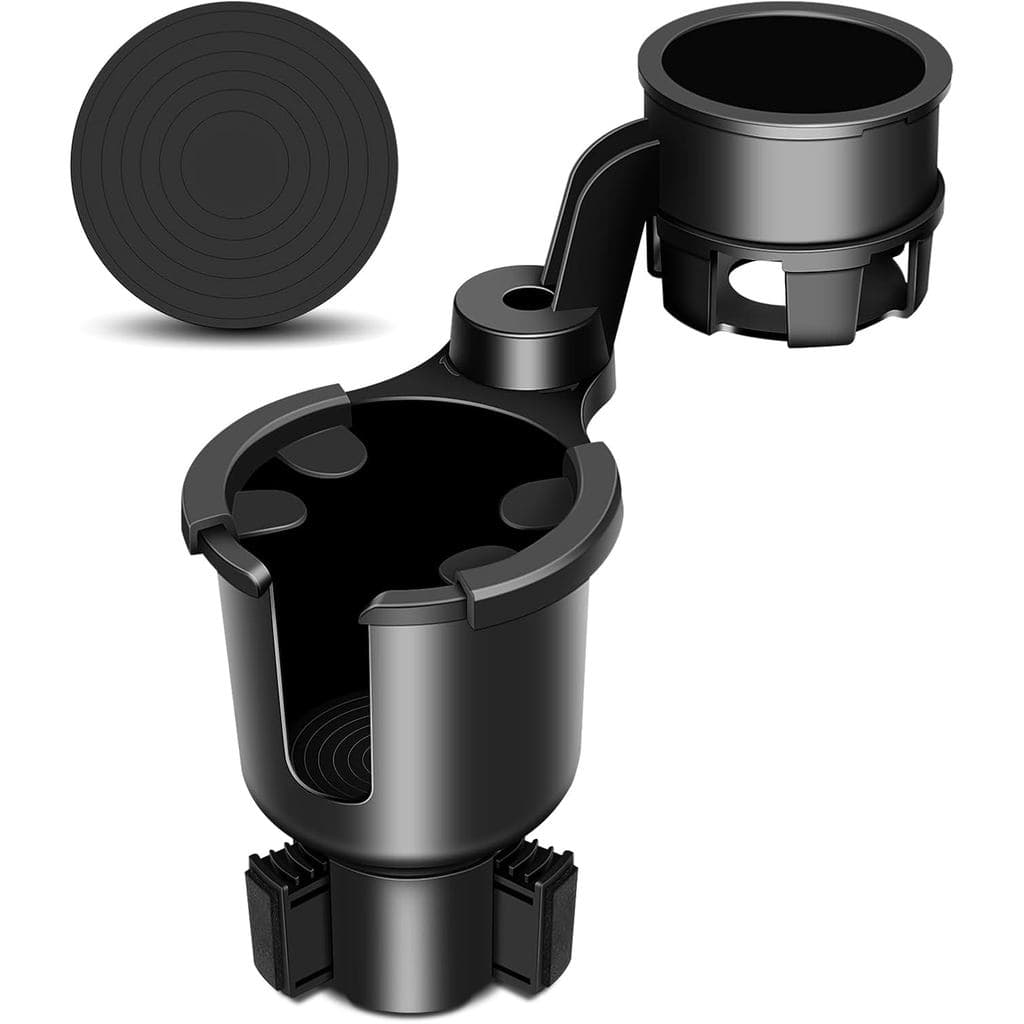 Expansor de Porta-Copos para Carro JPart, Expansor de Porta-Copos com Base de Extensão Ajustável e 360 Graus °   Design