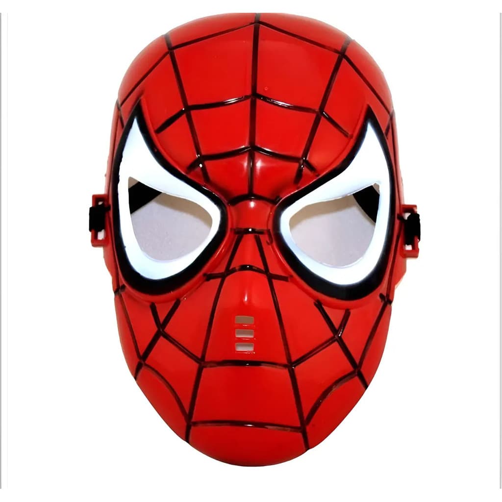 Máscara Infantil Do Homem-aranha De Plástico Para Crianças