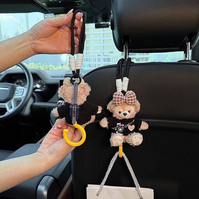 Shelliemay Car Hook Car Hidden Hook Car Seat Back Storage Hook Front and Rear Row 3UuP