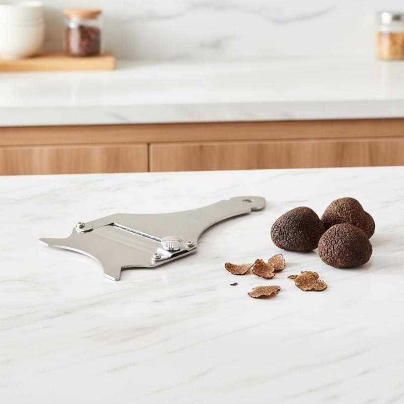 [newpros] Cortador De Trufas De Aço Inoxidável Resistente À Ferrugem Chocolate Em Rolo De Manteiga Fino Ajustável Para F
