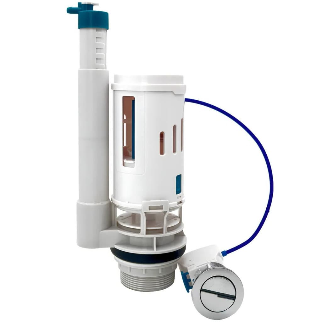 MECANISMO DE SAÍDA UNIVERSAL DUAL FLUSH 3/6L SLICY PARA CAIXA ACOPLADA