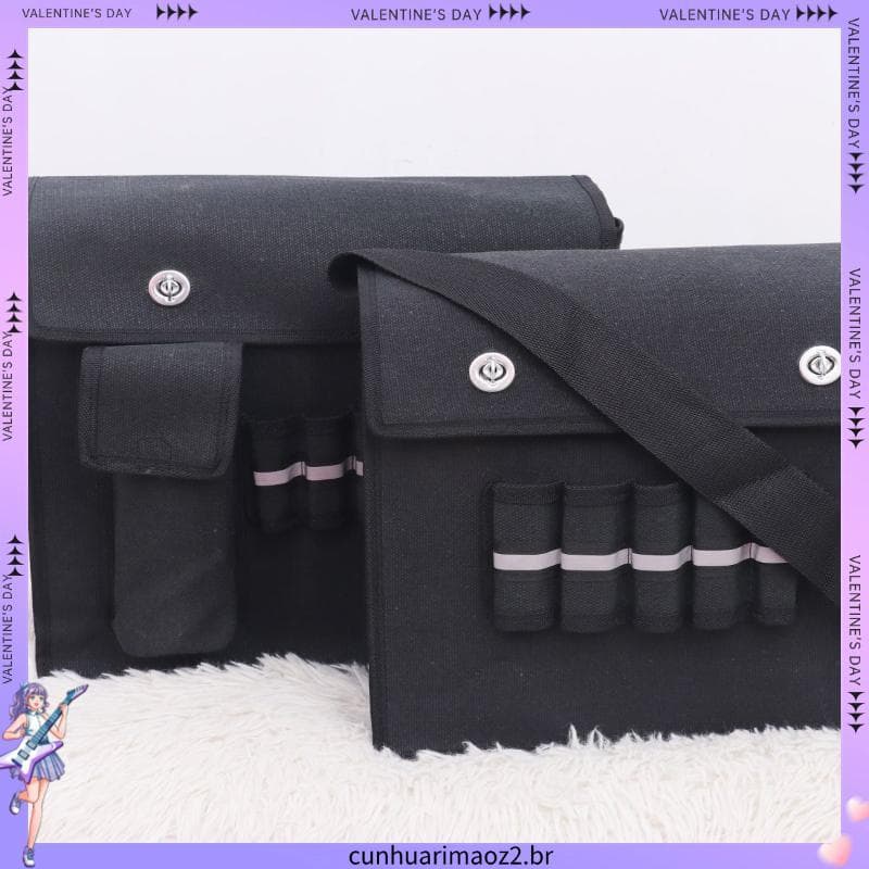 Kit de ferramentas de lona Extra grossa multifuncional eletricista reparação ombro Crossbody