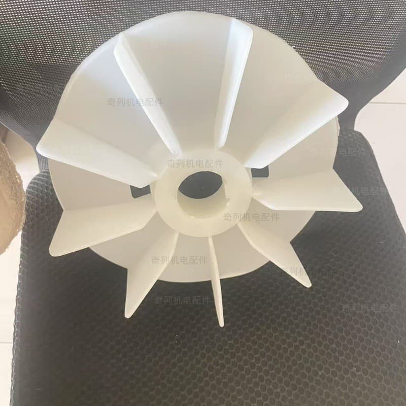 Hélice de ventilador Y2 315, hélice de ventilador de resfriamento trifásico, eixo 90, hélice de ventilador 110KW-160KW,