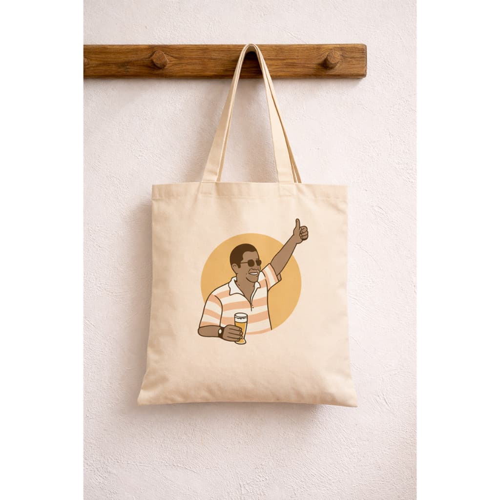 Ecobag Estampada Samba Zeca Pagodinho | Bolsa Algodão Cru Ecológica e  | Estilo Música Brasileira