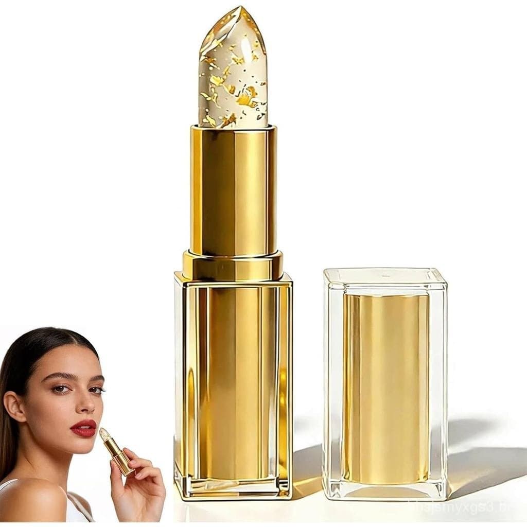 Batom Kivora, Batons KivoraSignature, Batom que muda de cor com o pH ﻿ Batom que Muda de Cor, Visível com Ouro, Bálsamo