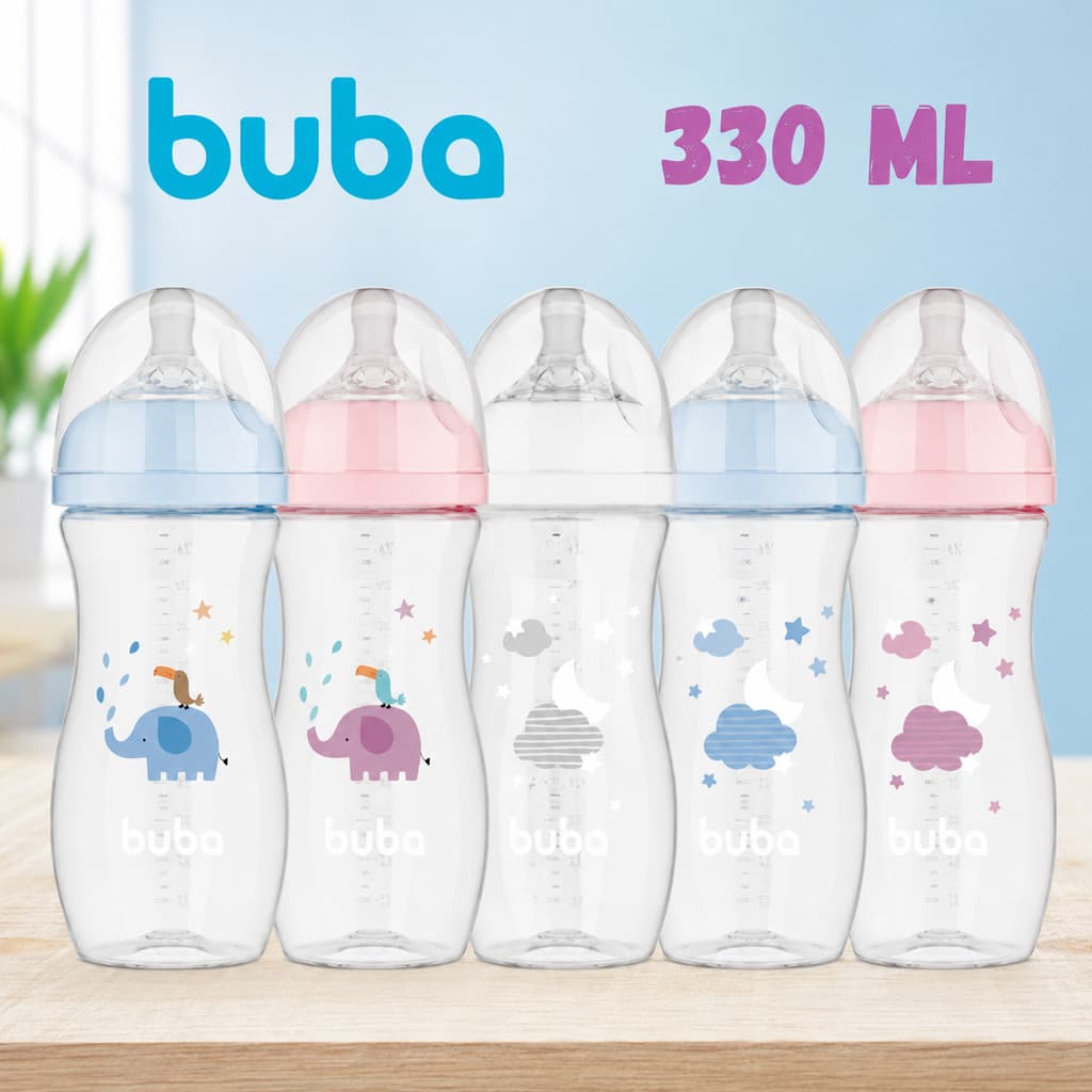 Mamadeira Buba Easy Flow Anticólica 330ML
