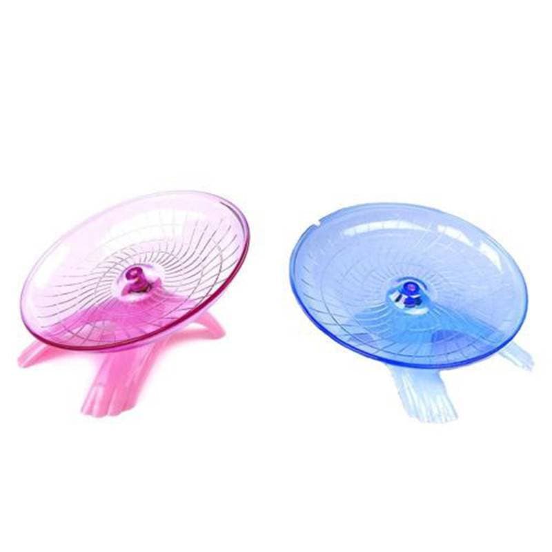 LKBG > Disco De Corrida Voador Brinquedo De Roda De Exercício Para Ratos Hamsters Anões Pet 18cm Novo