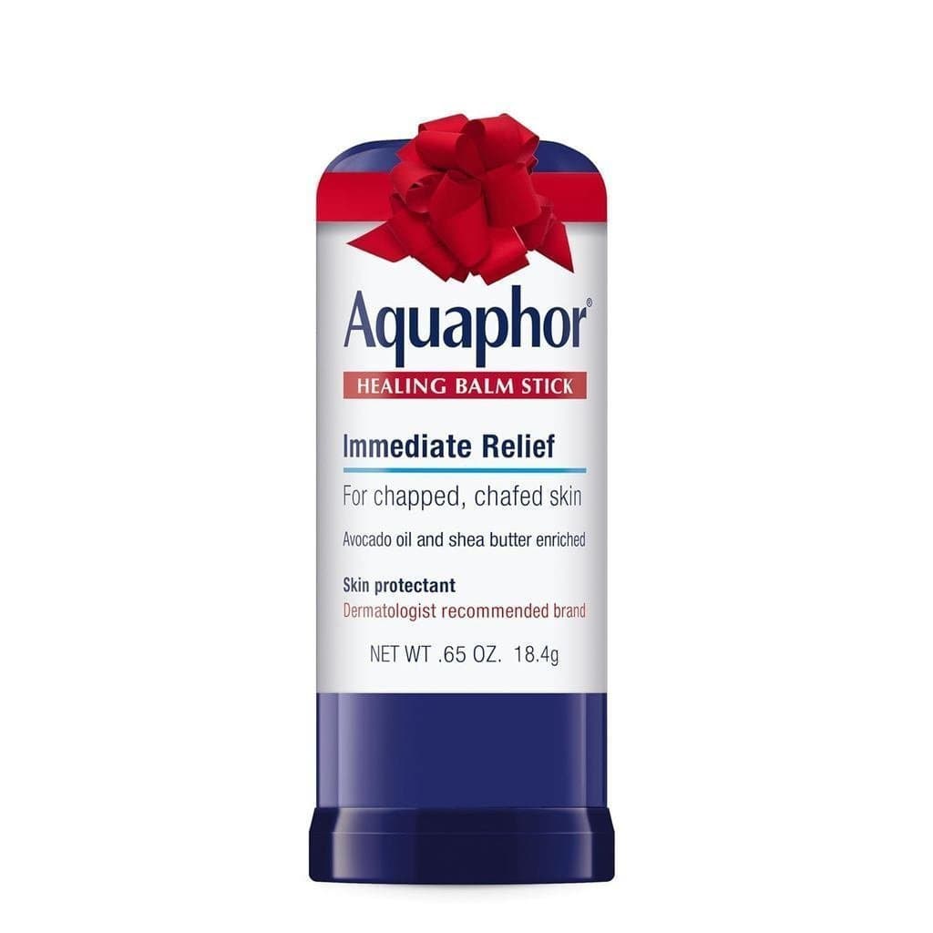 Aquaphor Healing Skin Care Stick contém óleo de abacate e manteiga de karité, presente de feriado 6LBI.