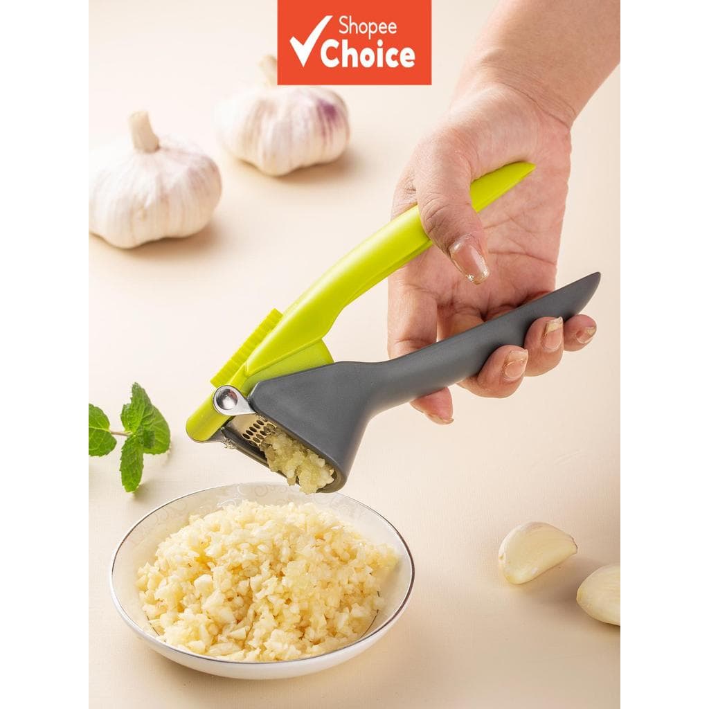 Prensa De Alho Ergonômica De Aço Inoxidável , Picador Fácil De Limpar , Triturador , Ferramenta De Cozinha