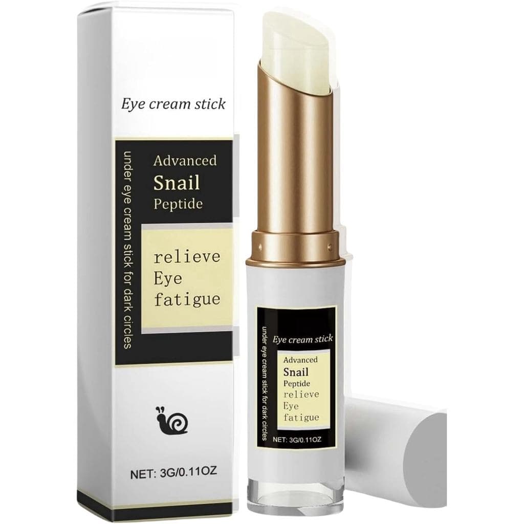 Bálsamo para Olhos com Peptídeos de Caracol, Para Olheiras e Olhos Inchados, Bálsamo Anti-Rugas com Colágeno, Removedor