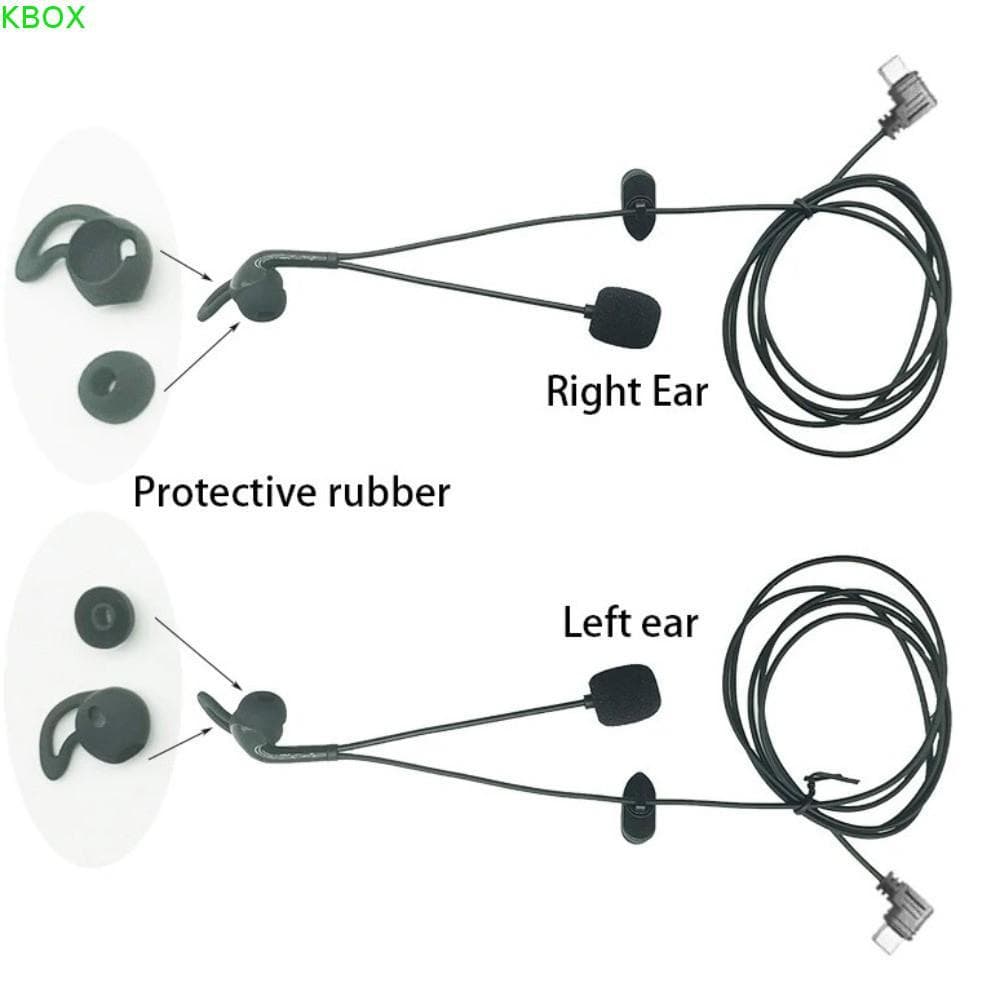 Fones De Ouvido Intra-Auriculares KBOX , Fone De Árbitro De Interface Tipo C De Redução De Ruído Intercomunicação Blueto