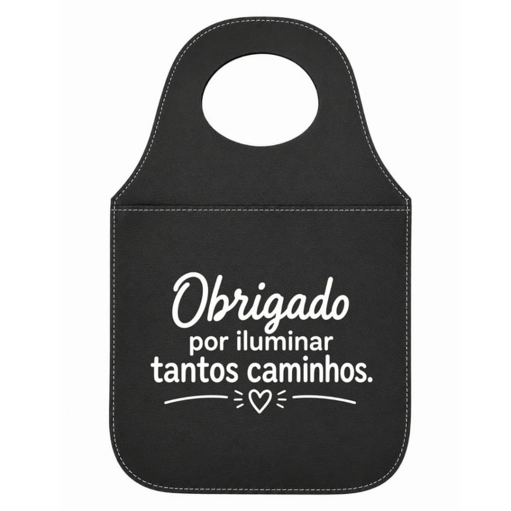 Organizador automotiva Premium lixo para carro Presente professores Lixeira tamanho universal