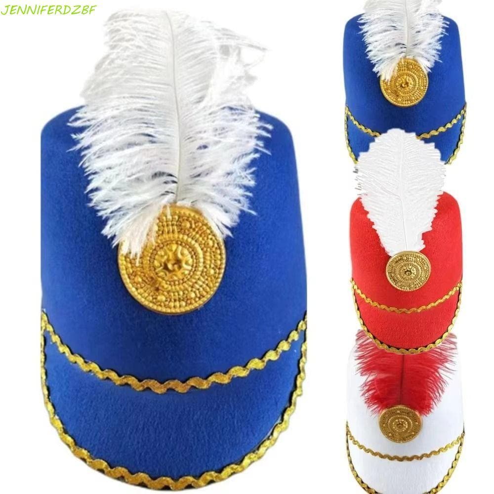 Chapéu De Banda De Marcha , Uniforme De Proteção Solar De Vestir , Dramatização Com Desfile Circus Ringmaster Drum Major