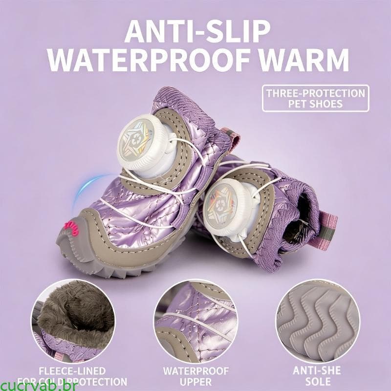 cucryab Sapatos Leves E Confortáveis Para Animais De Estimação , Repelentes De Água , Cães , Caminhadas , Parque , Solas
