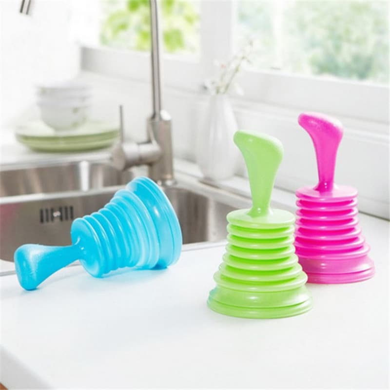< TF > Desentupidor De Esgoto E Êmbolo De Drenagem Para Banheiros , Cozinhas , Pias , Banhos Chuveiros . Pequeno Poderos