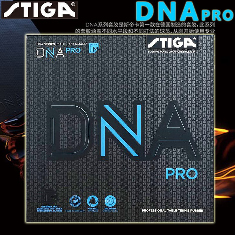 Steka raquete de tênis de mesa borracha DNA pro conjunto adstringente alta elástica bolo esponja estilo alemão Backhand