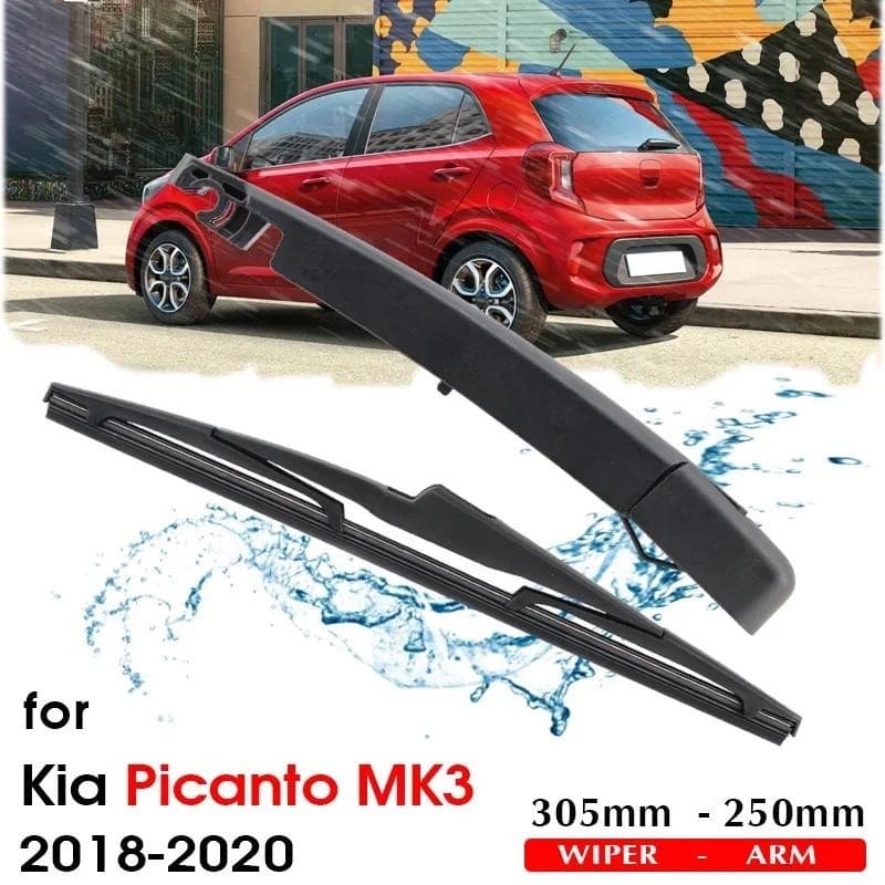 Limpador Traseiro Do Carro Janela Traseira Pára-Brisas Limpadores 305mm Para KIA Picanto MK3 2018 2019 2020 Acessórios A
