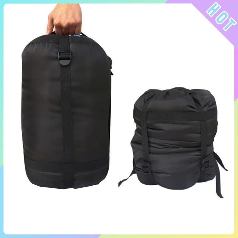 < DK > Saco De Dormir De Compressão À Prova D'água Ao Ar Livre Capa Esportiva Conveniente Pacote De Armazenamento Leve A