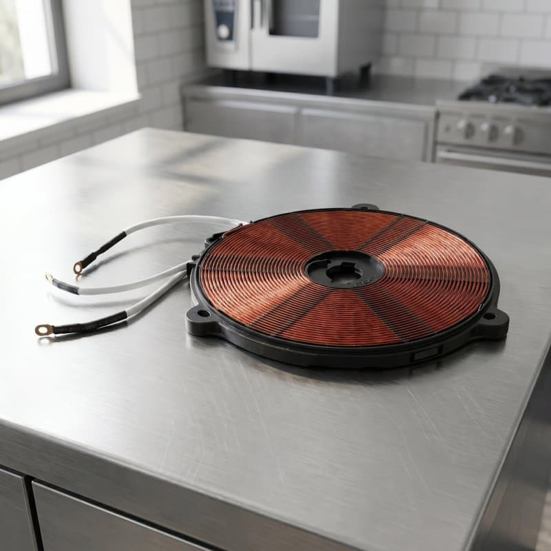 🍳 Bobina De Indução Para Fogão Com Isolamento Plástico E Painel Multicolorido