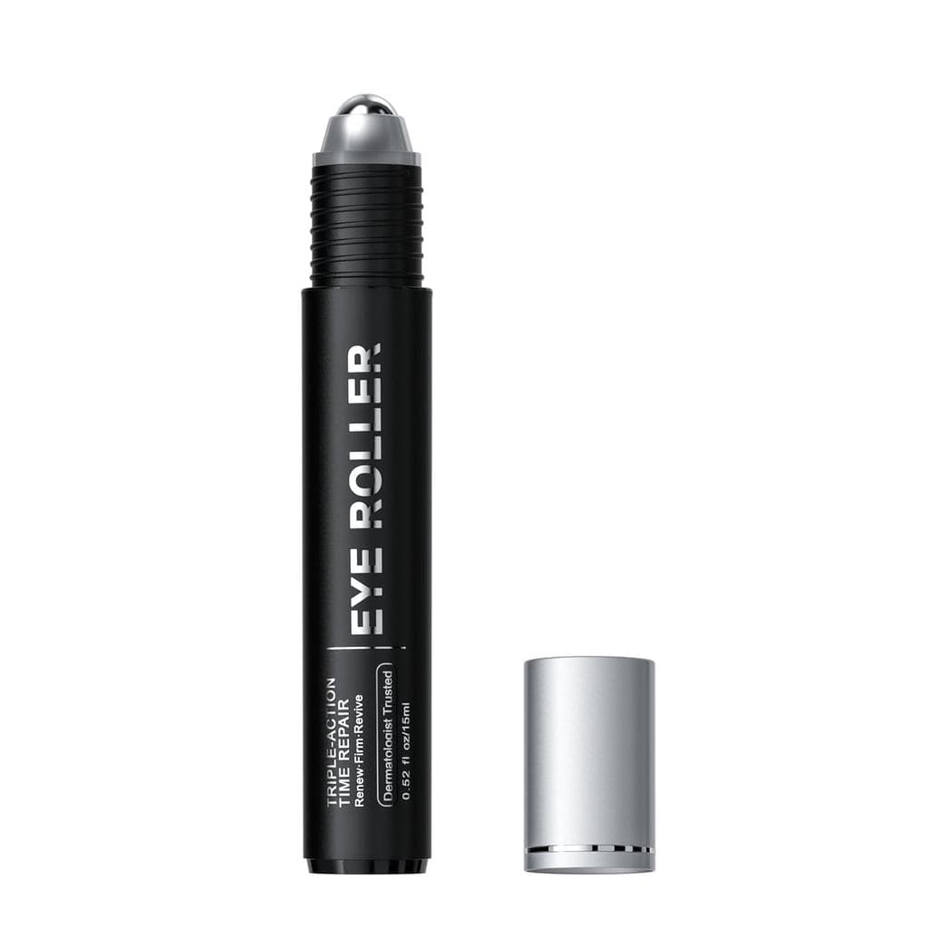 Roller Iluminador para a Área dos Olhos - Sérum para Olheiras com Cafeína e Retinol