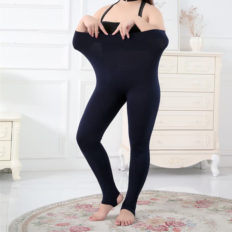 Mulheres Gordas Mais leggings De Inverno De Tamanho Grande Para 150kg