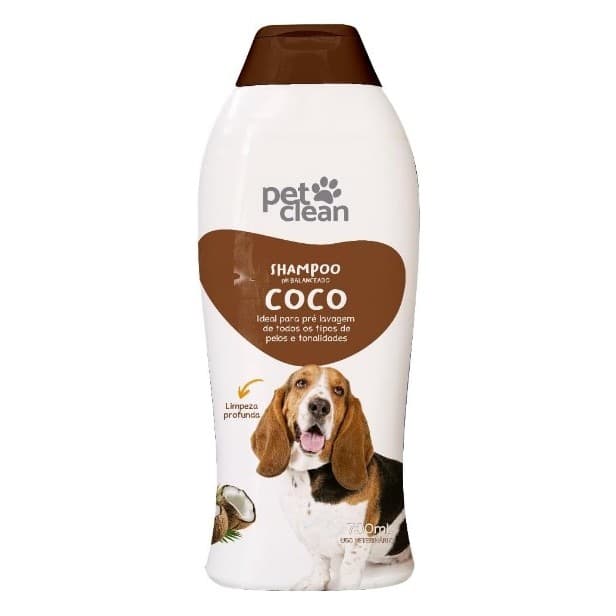 PET CLEAN SHAMPOO COCO 700 ML LIMPEZA PROFUNDA