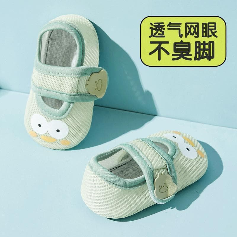 Meias de chão crianças verão fino antiderrapante bebê recém-nascido criança sapatos Indoor sapatos de chão do bebê sola