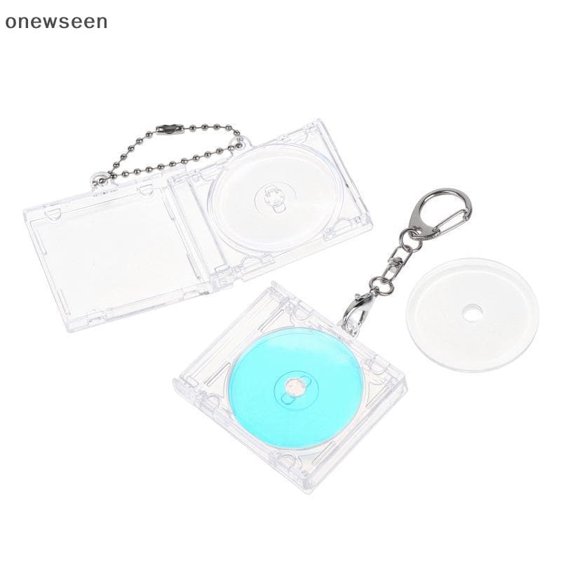 Mini NFC Funcional CD Disco Caso Chaveiro Álbum Periférico Porta-Chaves Para DIY Bapa Pingente