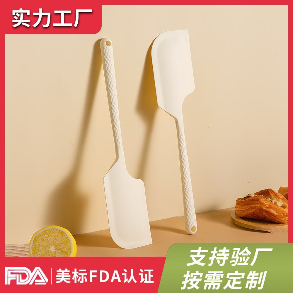 Espátula de Silicone de alta temperatura, espátula de bolo, creme, faca de agitação, espátula grande, espátula de cozime