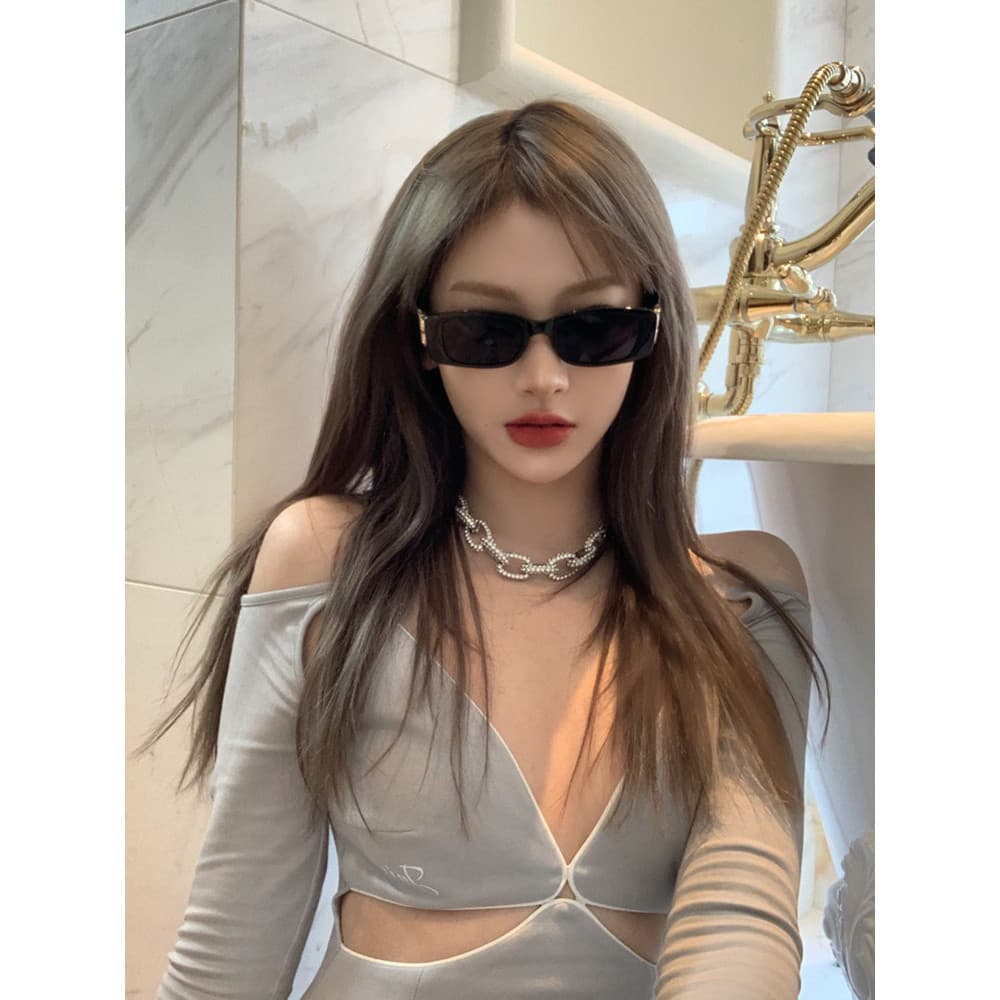 óculos de sol quadrado feminino óculos feminino de sol oculos de sol óculos de sol feminino com proteção uv 2023 novo es