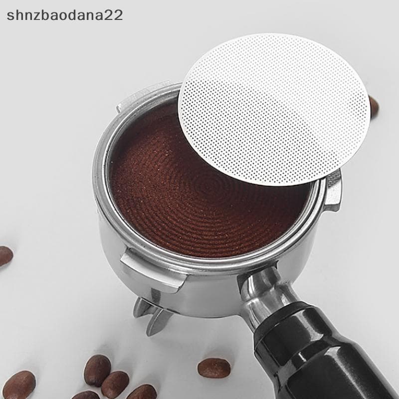 [Shnzd] Filtro De Café Reutilizável De 51/53/58 Mm , Malha Resistente Ao Calor , Cafeteira , Máquina , Para Alça , Tela