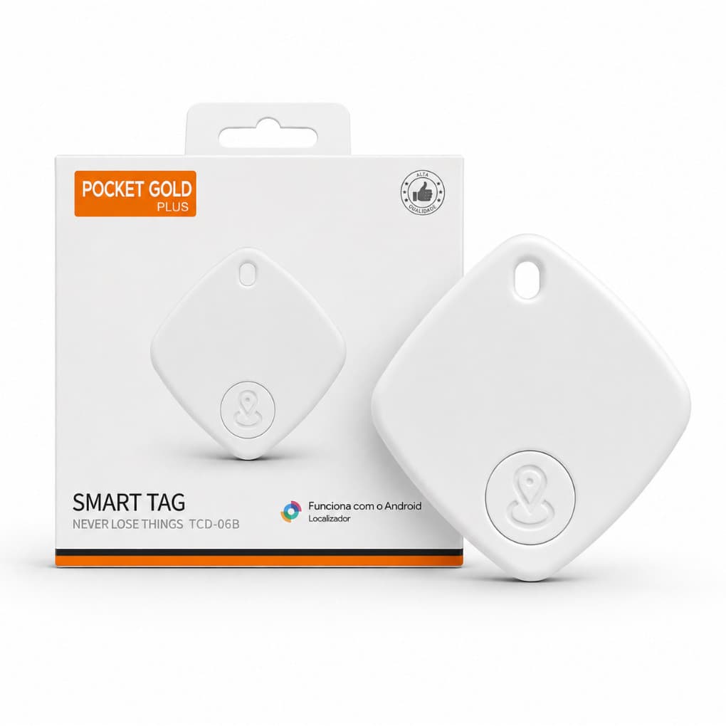 Rastreador Localizador Smart Tag Android Bluetooth Para Chaves Mochila Bolsa Carro Pocket Gold