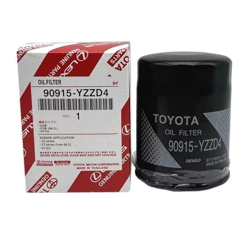 Filtro de óleo TOYOTA Filtro de alta qualidade 90915-YZZD4 especialmente para filtro de máquina TOYOTA Prado D100