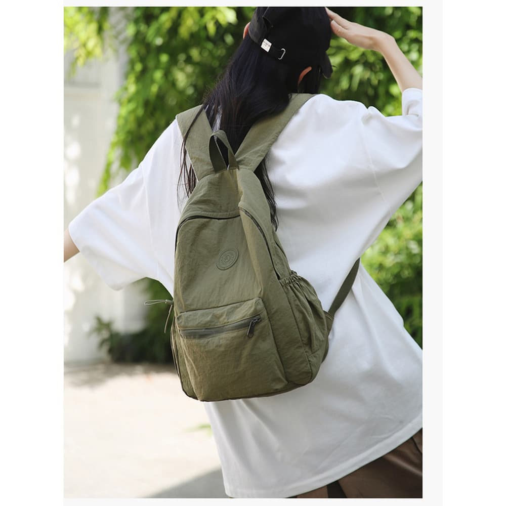 Nova mochila feminina de grande capacidade leve Commuter mochila de viagem estudante classe saco de escola feminino viag
