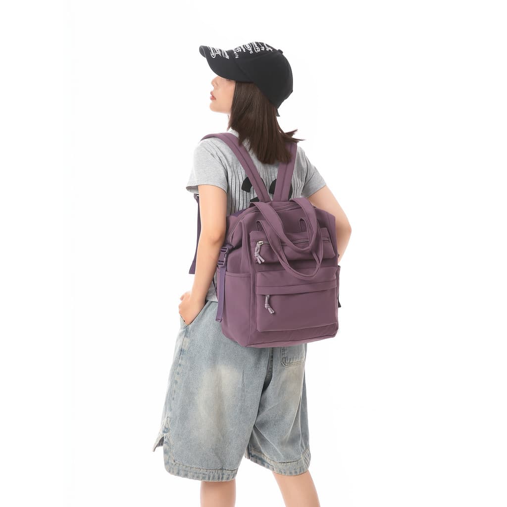 Boa qualidade estudante universitário mochila portátil saco de escola leve à prova dwaterproof água grande capacidade mo
